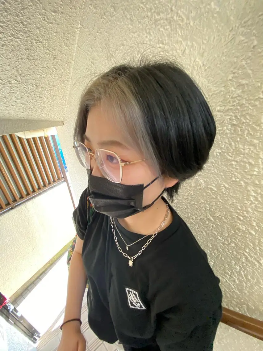 ショート カラー niconail 🧣ayu 📍烏山のネイルデザイン