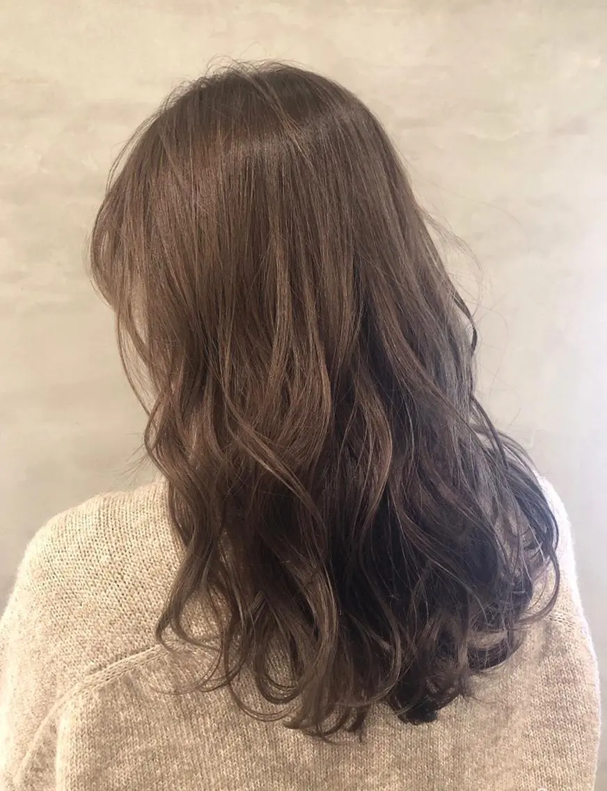 ロング カラー アディクシーカラー 透明感カラー イルミナカラー 愛されヘア♪ 大森春奈のヘアスタイル