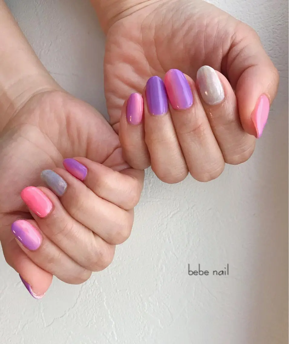ネイル グラデーション Ann nailのネイルデザイン