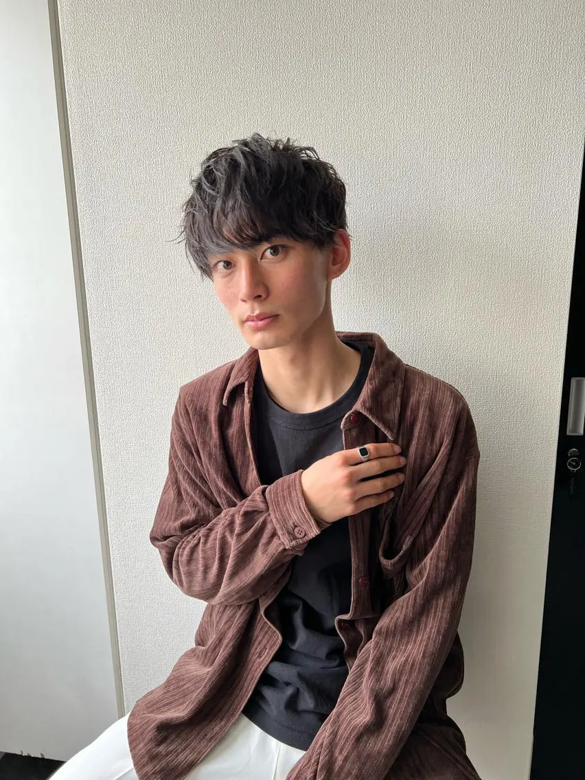 メンズ カット パーマ 🌟メンズカット🌟 内田祥太のヘアスタイル