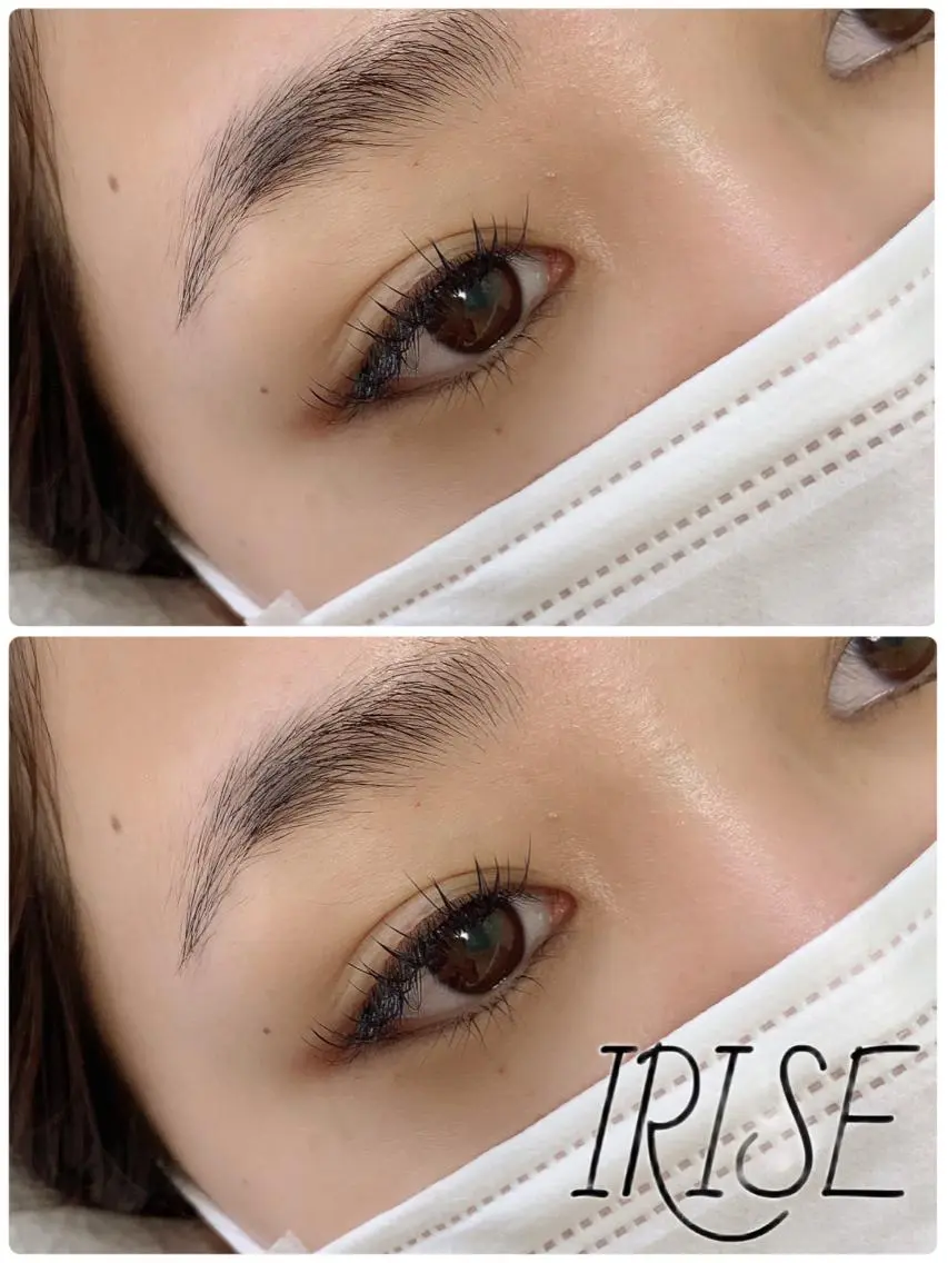 マツエク・マツパ フラットラッシュ マツエク salon de iriseのマツエク・マツパデザイン
