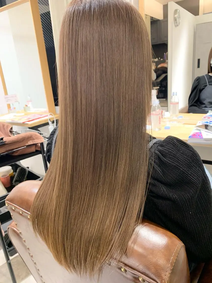 ロング カラー i'll 未空のヘアスタイル