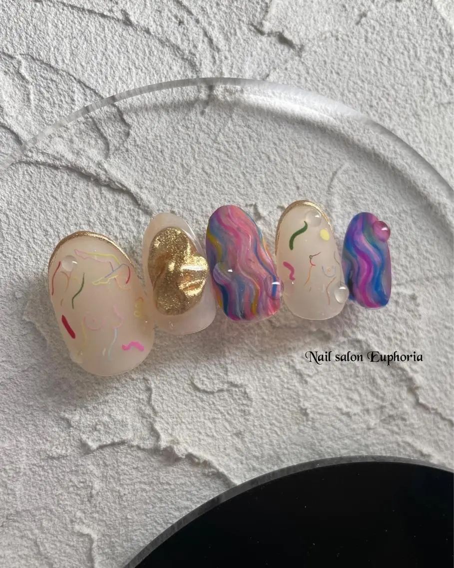 ネイル Nail salon Euphoriaのネイルデザイン