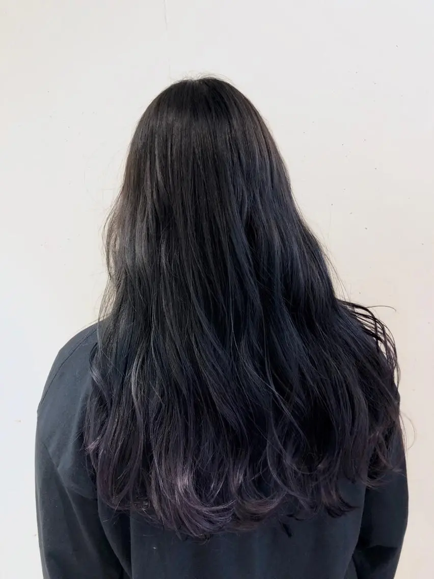 ロング カラー パーマ ヘアアレンジ ブリーチ ケアブリーチ グラデーションカラー ハイライトカラー インナーカラー 【ツヤ髪美容師】 ツダケイスケのヘアスタイル