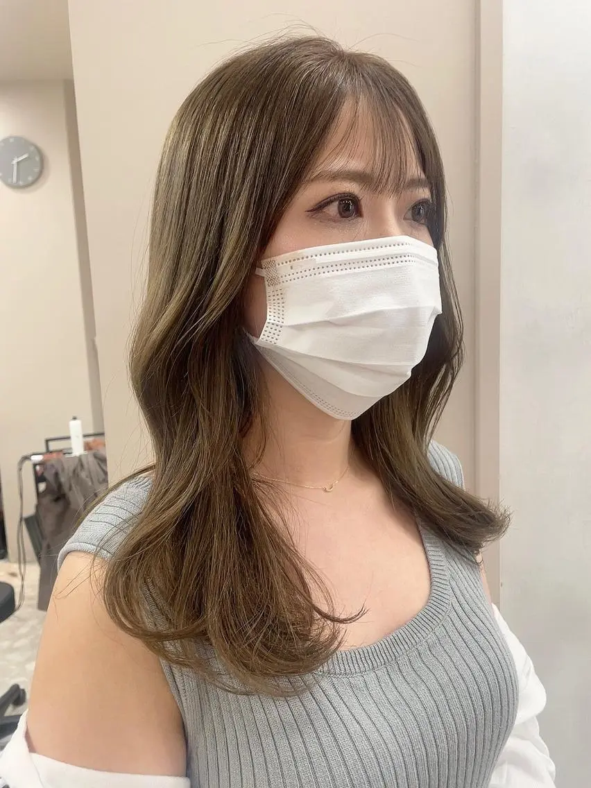 セミロング YUKI / レイヤーカット🤍のヘアスタイル