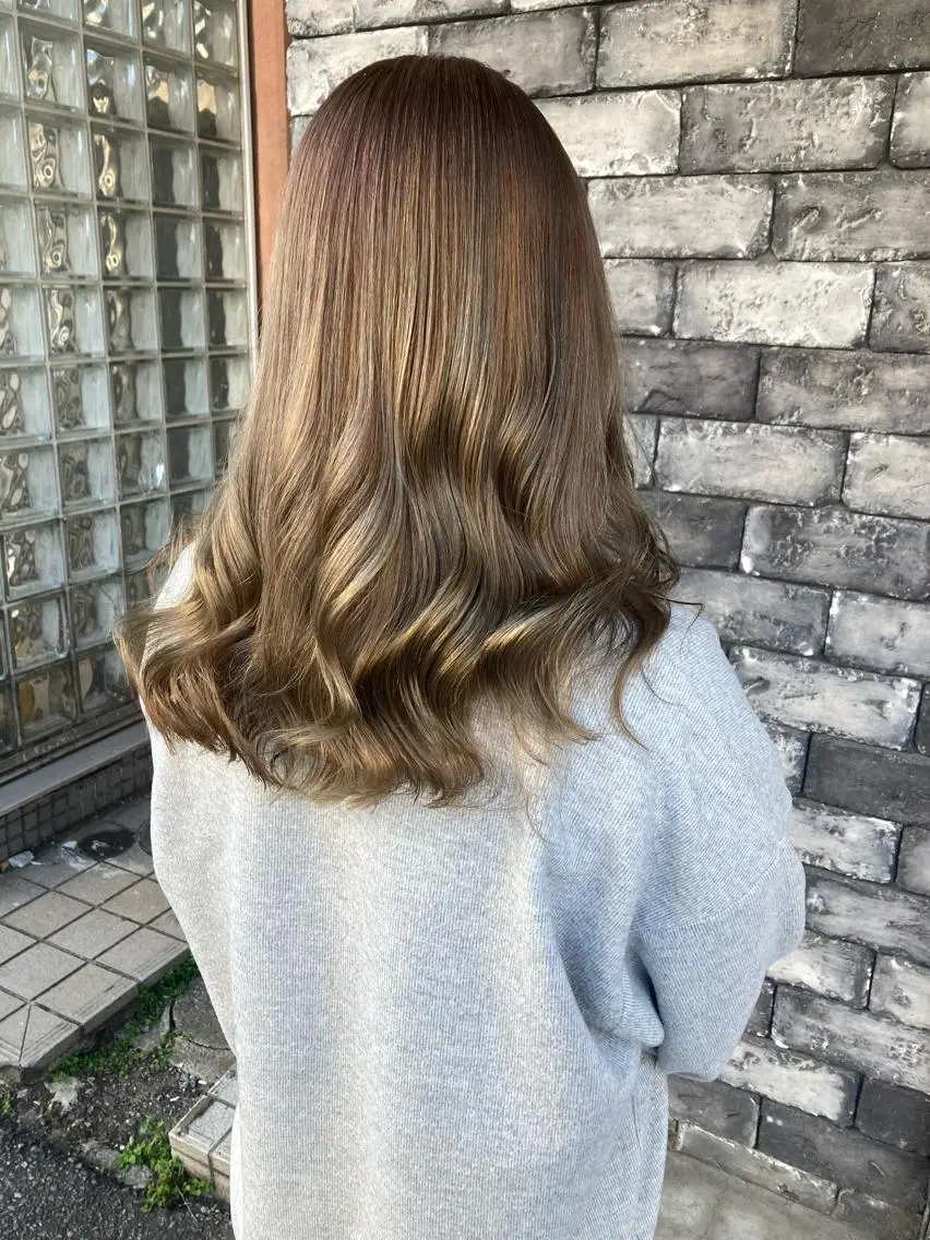 ロング カラー ヘアカラー トリートメント ヘアセット ✂️似合わせの魔術師 石田一樹✂️のヘアスタイル