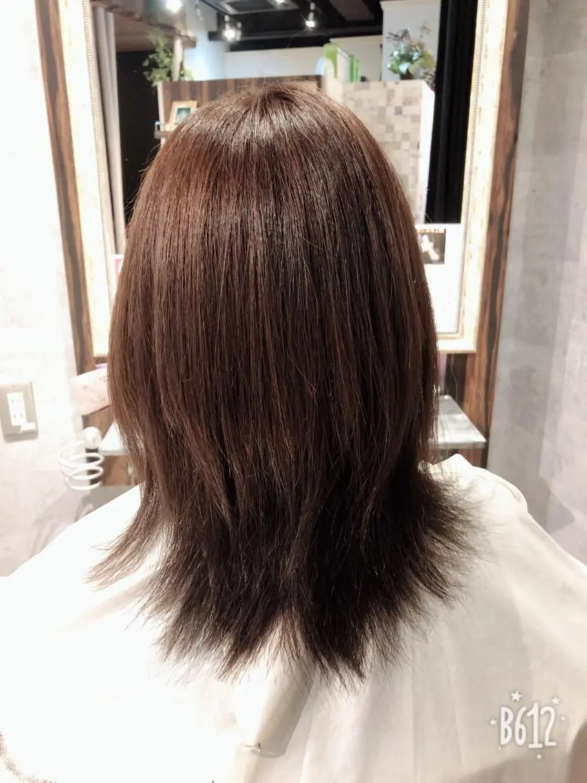 セミロング 髪質改善JILL 桑原のヘアスタイル