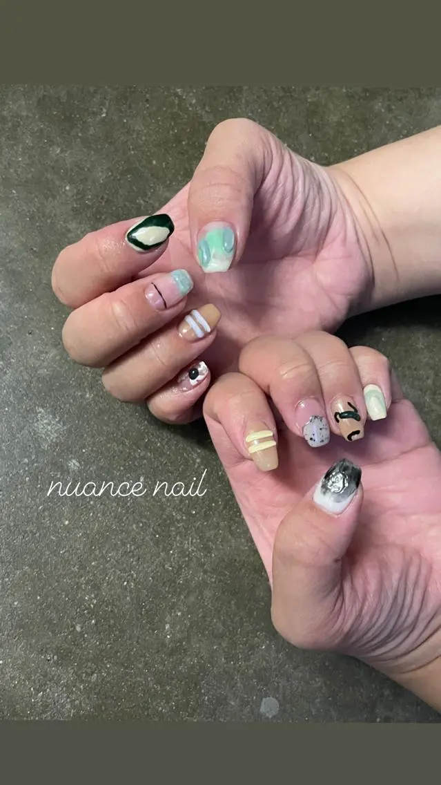 ネイル ハンドネイル MAX KELLY SUZUYOSHIのネイルデザイン