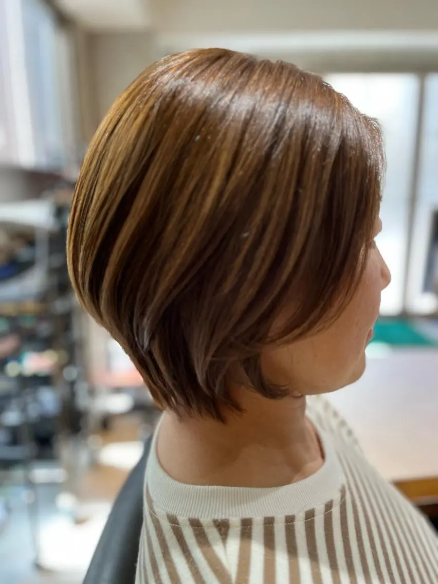 ショート カット トリートメント aletta 大森町のヘアスタイル