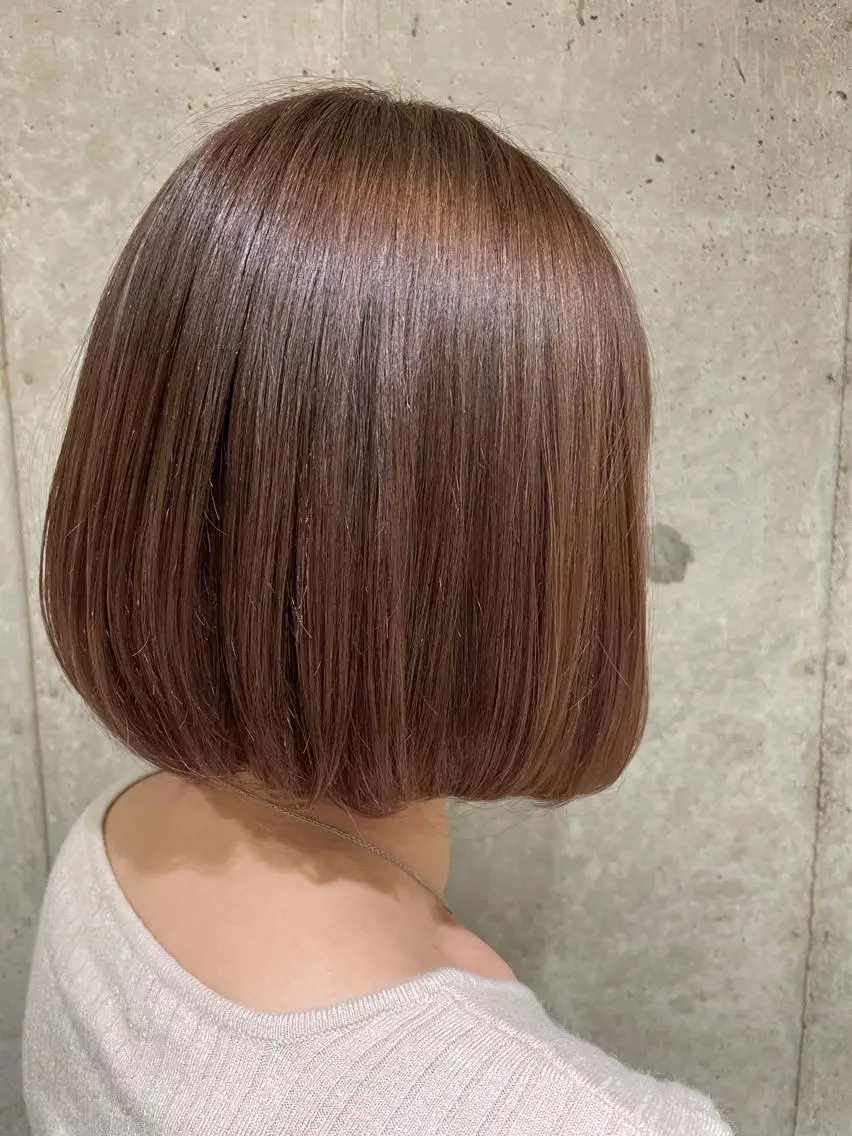ミディアム カラー ヘアカラー ハイライトが 得意なニキです😊のヘアスタイル