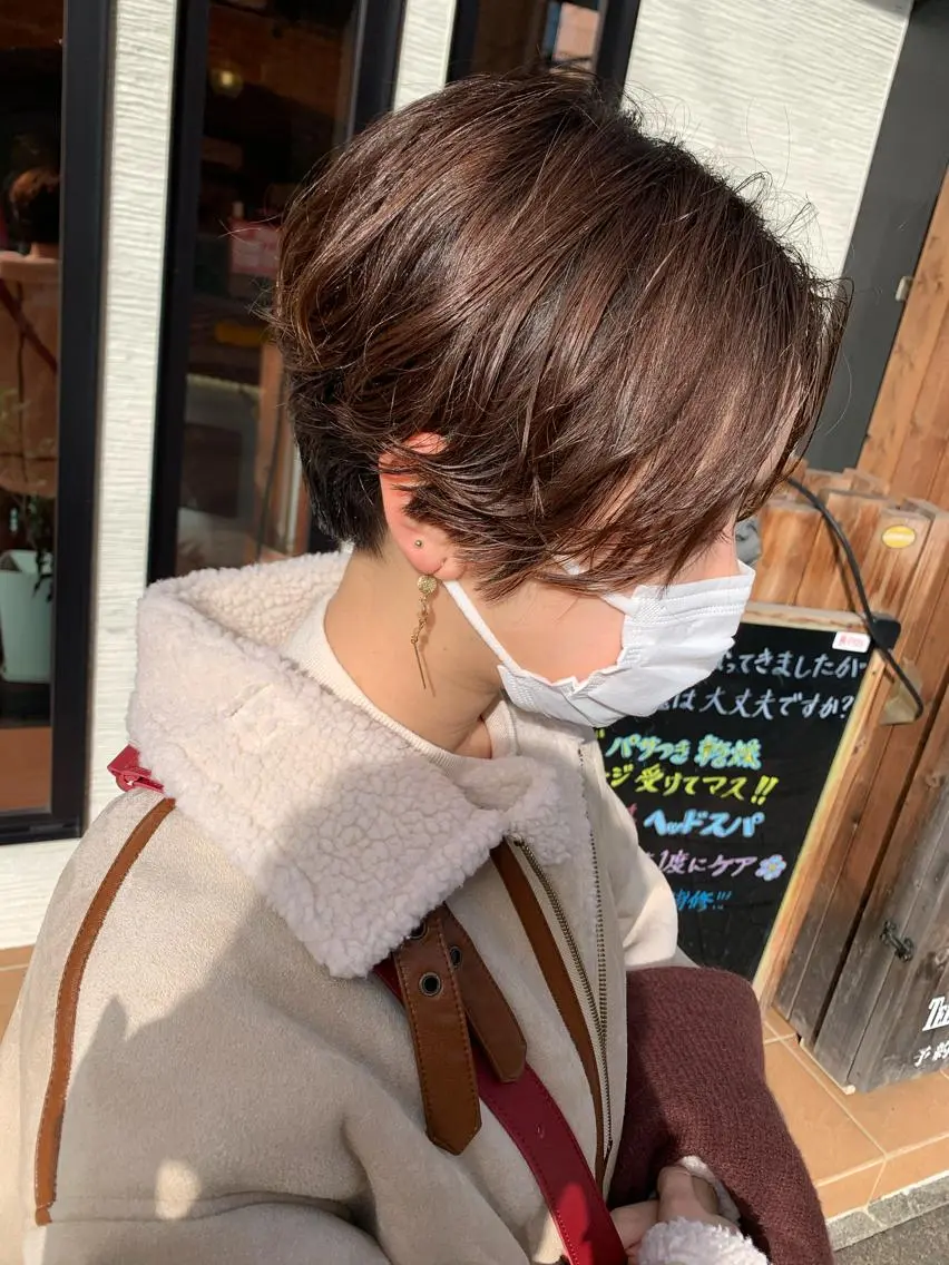 ショート ハンサムショート ショートヘア yoshi （髙橋）のヘアスタイル