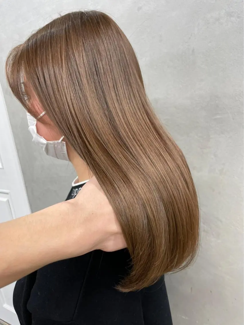 ロング 🧸艶々韓国ヘア 🧁mizunaのヘアスタイル