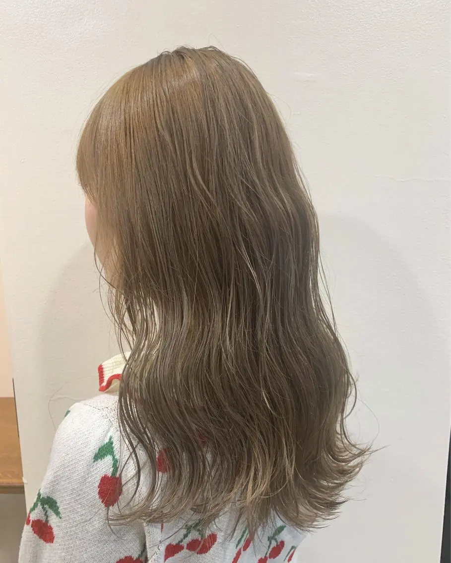 ロング ヘアカラー トリートメント ヘッドスパ ヘアセット 大宮/山口 竣也のヘアスタイル