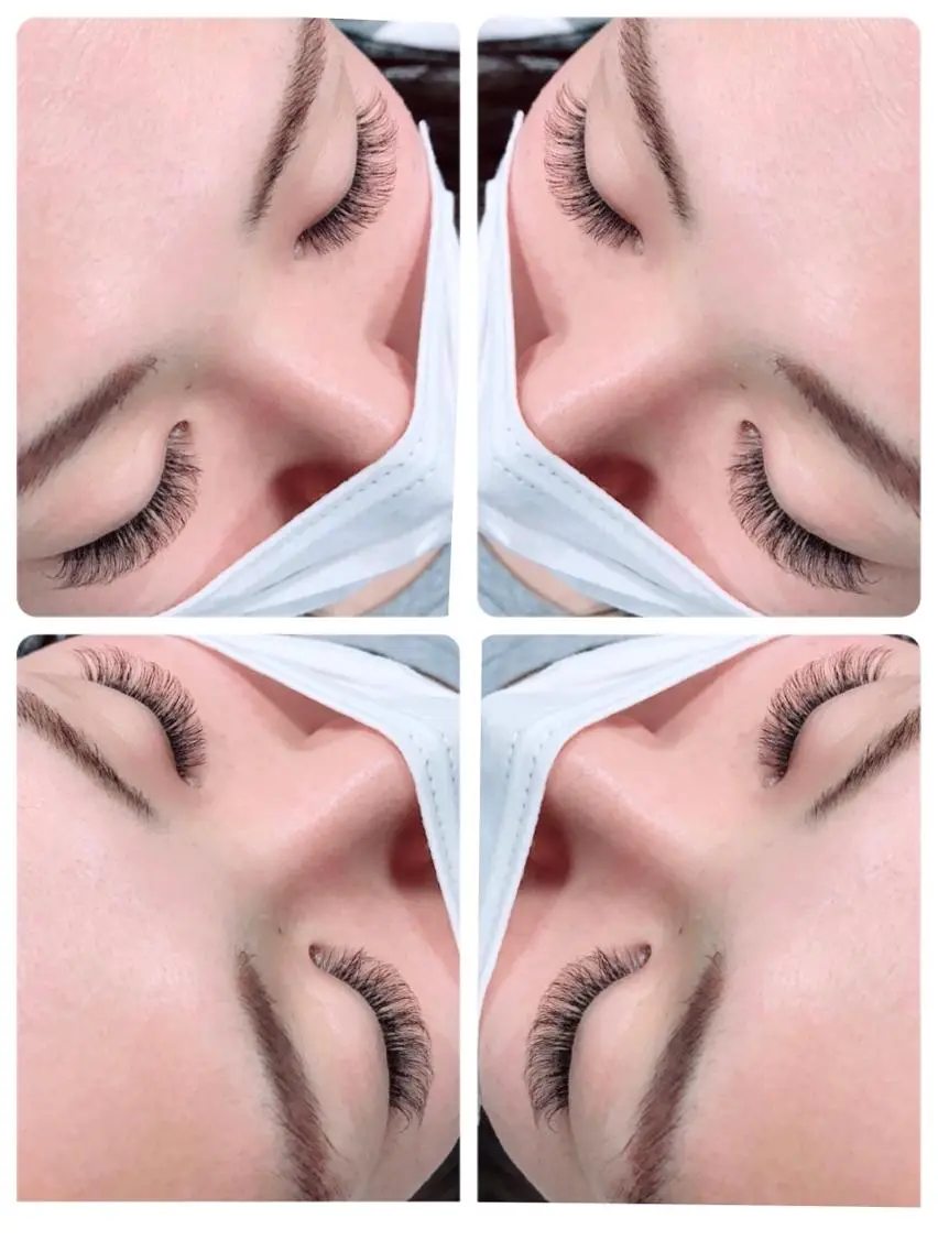 マツエク・マツパ Dカール ゴージャス ボリュームラッシュ マツエク eyelash presh yukaのマツエク・マツパデザイン