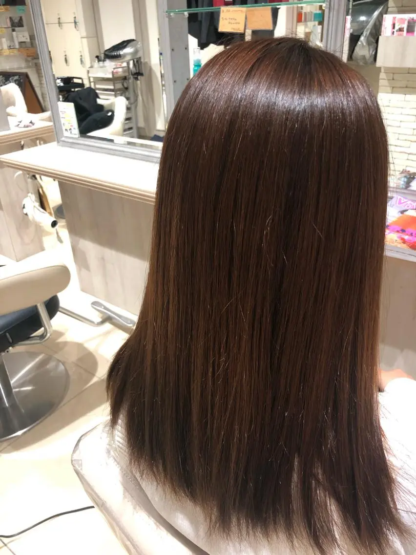 セミロング 縮毛矯正 似合う髪型が 分からない方へのヘアスタイル