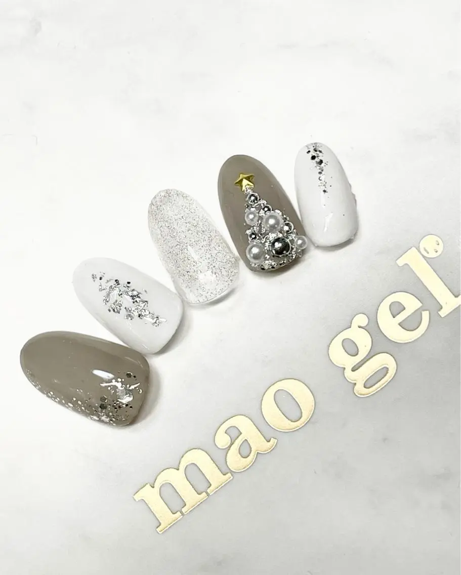 ネイル 冬ネイル クリスマス ray's nailのネイルデザイン