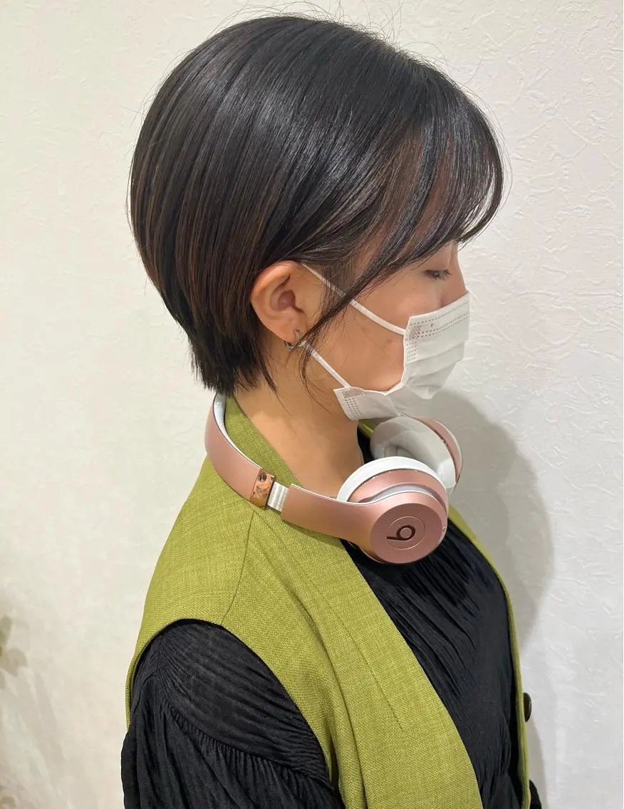 ショート 三輪 珠美のヘアスタイル