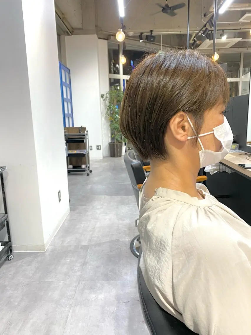 ショート ショートヘア 🍃ボブ&ショート 特化🍃髪質改善🍃のヘアスタイル
