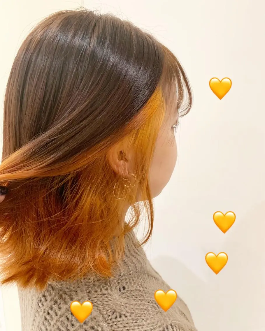 ミディアム カラー 新宿駅近♡個室 ♡関口三都季🌜のヘアスタイル