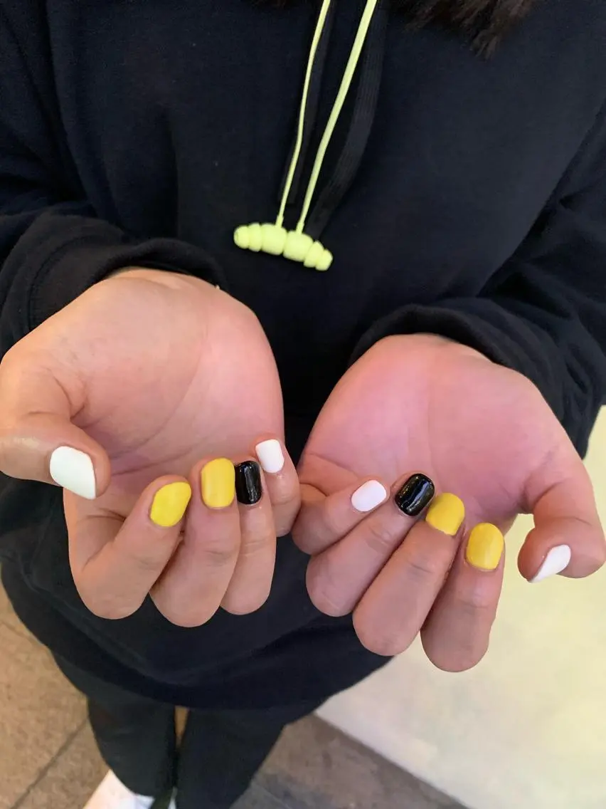 ネイル なぽ ❤︎長さだし / 韓国nailのネイルデザイン