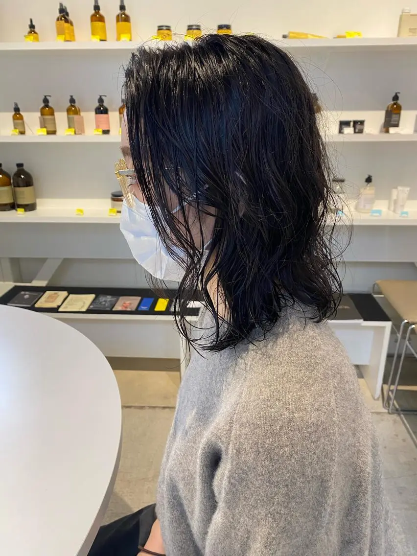ミディアム ヘアカラー &72 takiのヘアスタイル