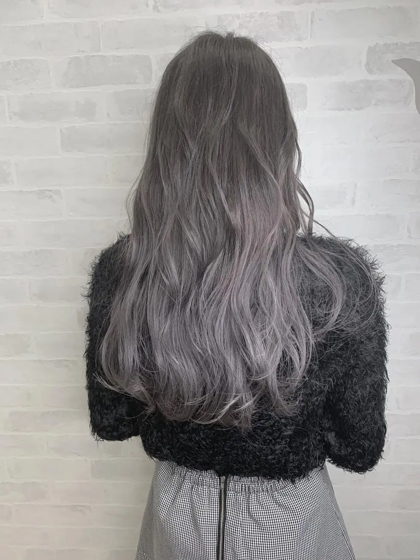 ロング カラー カット ヘアカラー トリートメント 村山 美空のヘアスタイル