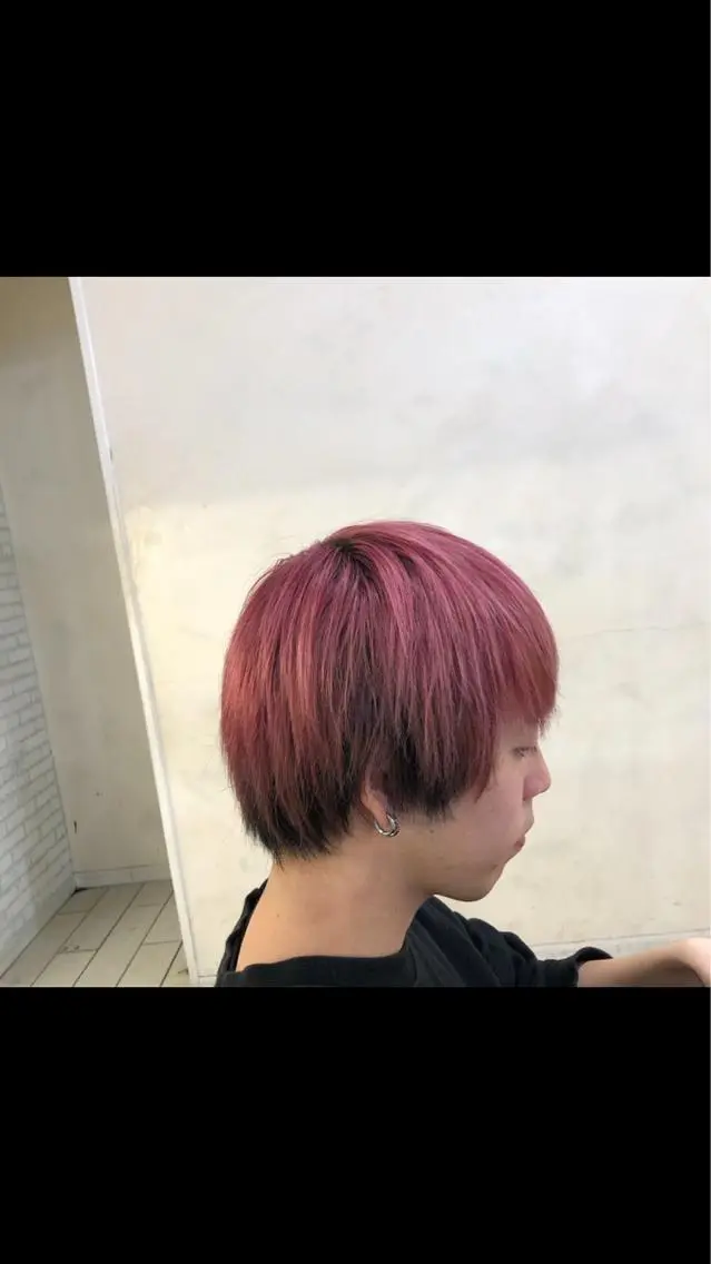 カラー ブリーチ ハイトーンカラー 可愛い顔周りカット お任せください✨中川のヘアスタイル