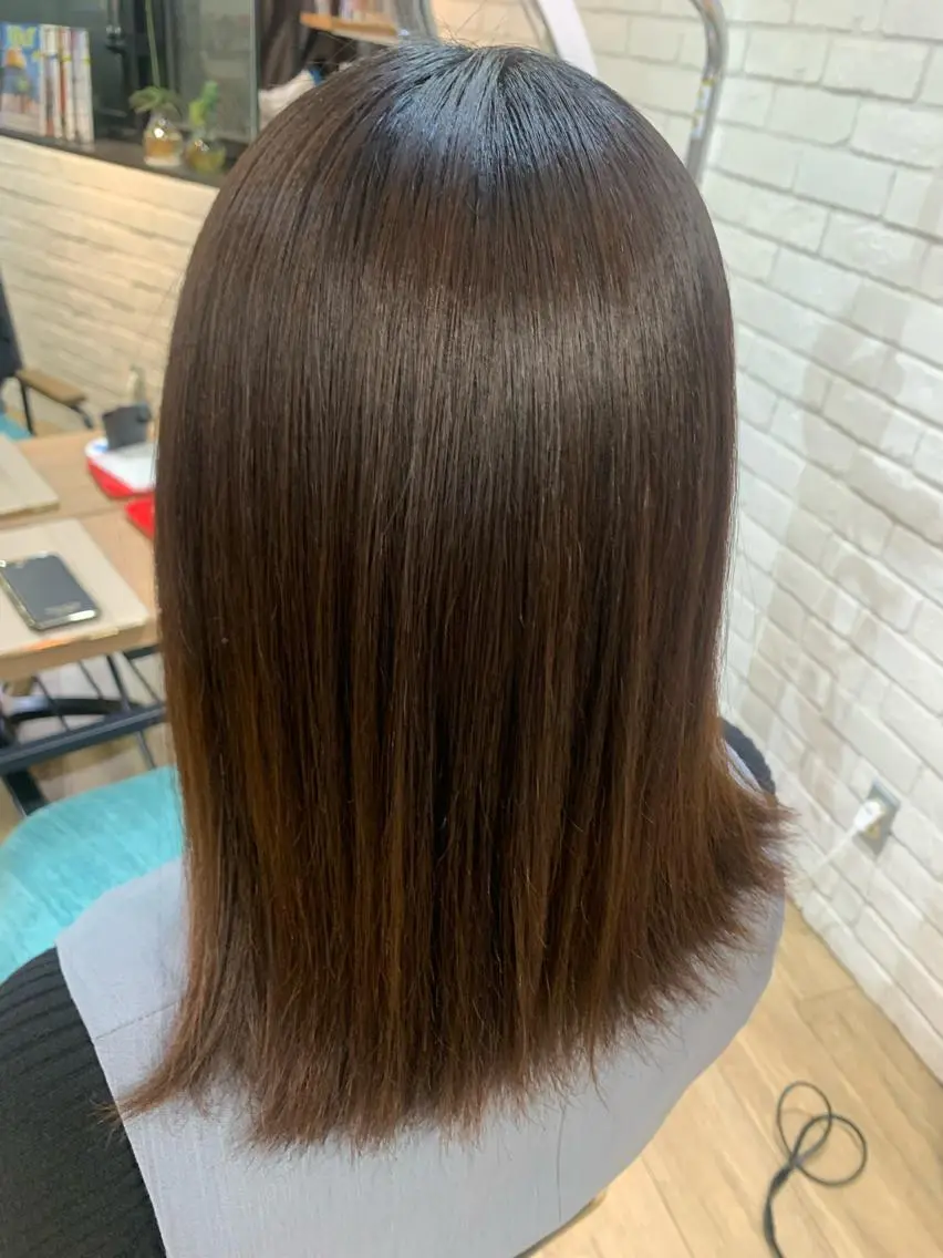 ミディアム 髪質改善 🐝岡本 柚葉🐝のヘアスタイル