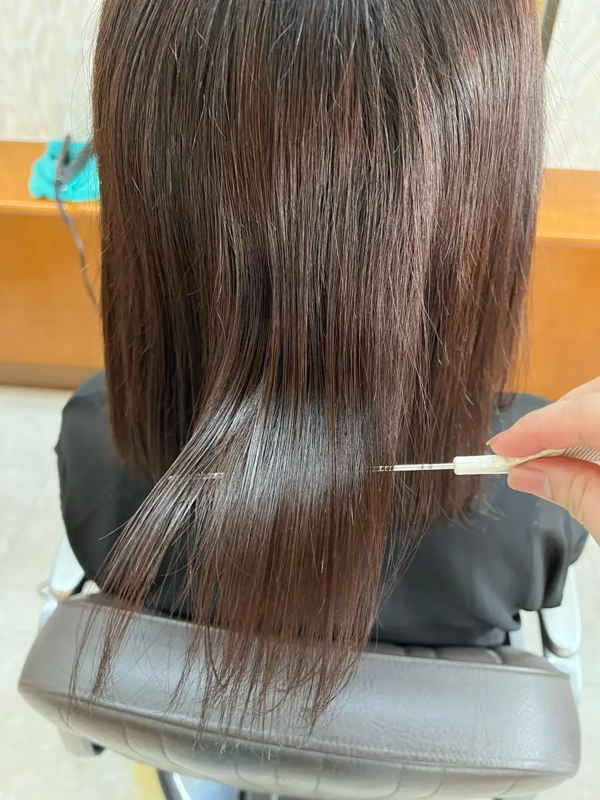 ショート カラー 髪質改善/ストレート /艶髪/熊谷はつなのヘアスタイル