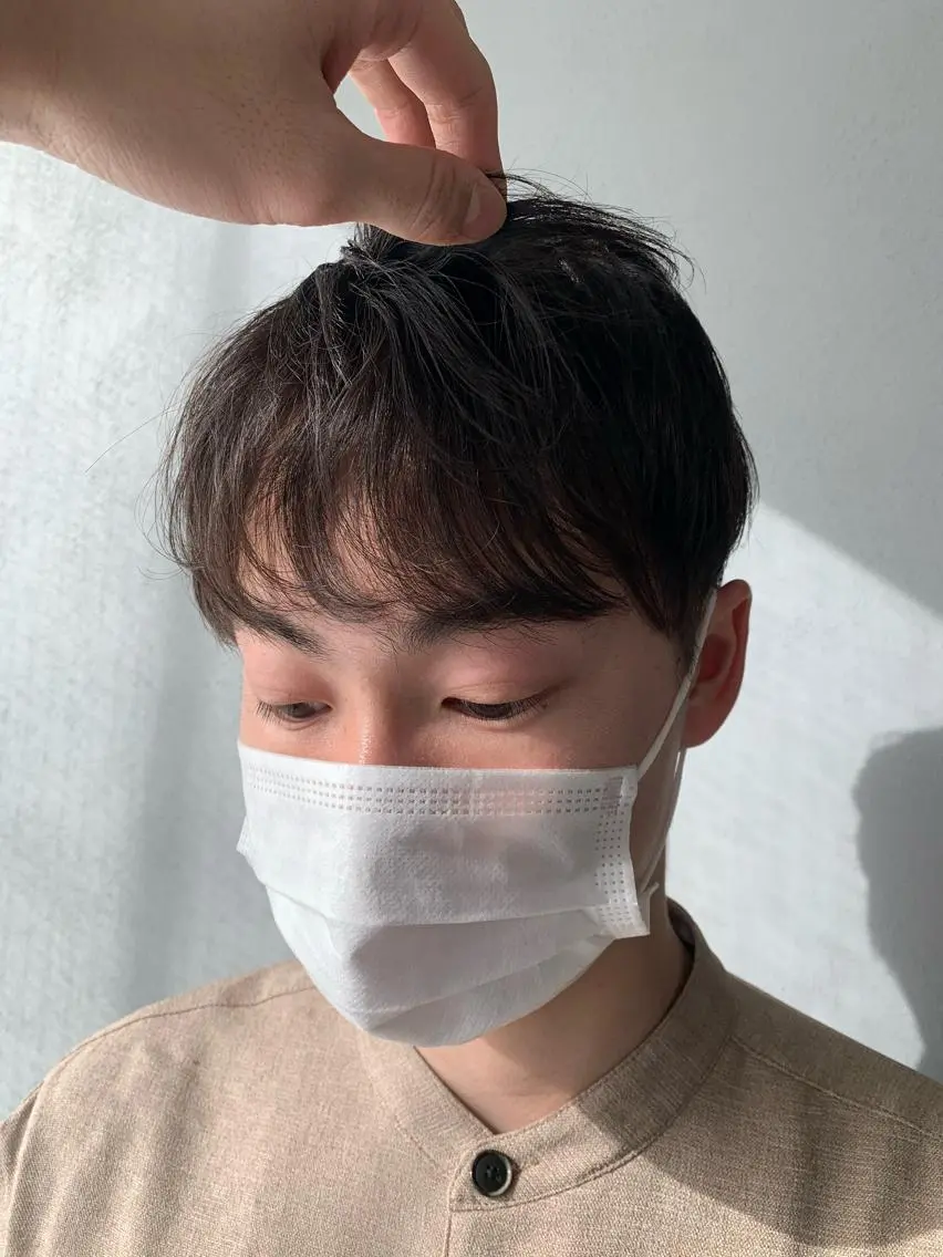 ショート カラー パーマ ボブパーマコテ巻き風 パーマNo1深江秀平のヘアスタイル