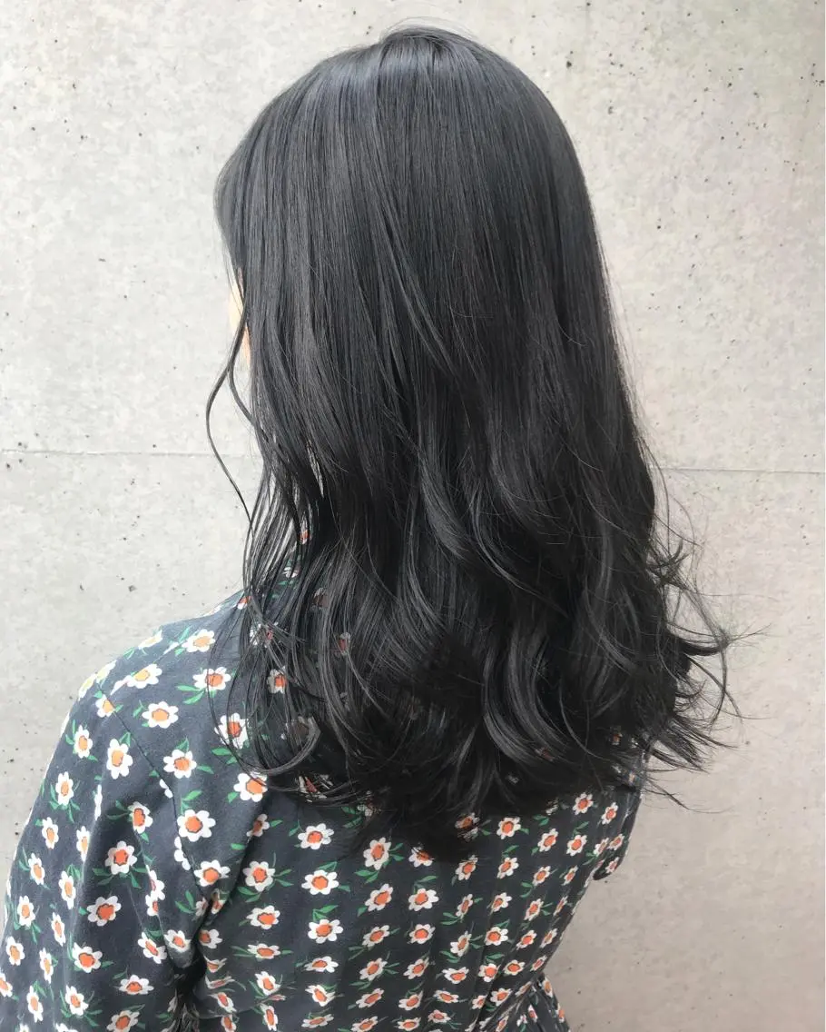 ロング カラー ヘアアレンジ アッシュ Satsuki ✂︎♡のヘアスタイル