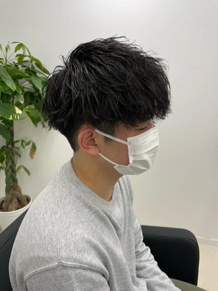 ショート カラー パーマ ヘアアレンジ メンズ 🔥メンズ特化🔥 木村 祐太のヘアスタイル