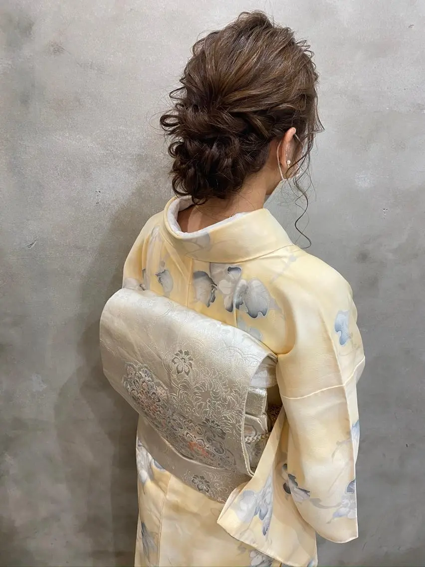 ロング 着付け まつパ・ヘアセット ♡Chinami♡のマツエク・マツパデザイン