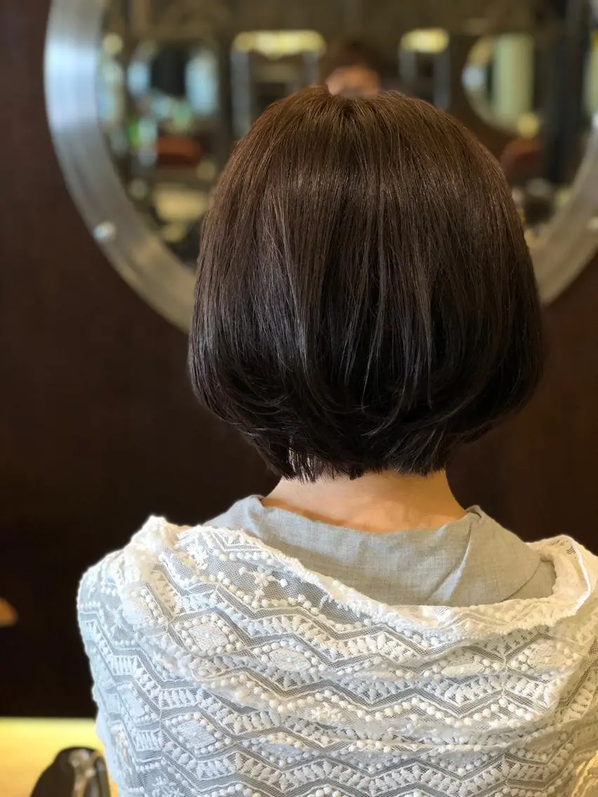 ショート カラー 艶髪/フリーランス 木山ゆかりのヘアスタイル