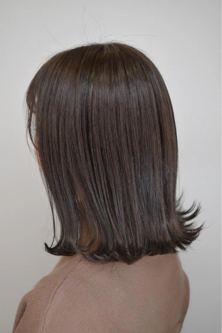 ミディアム カラー アディクシーカラー アッシュ オリーブアッシュ 【透明感、艶髪】西村 有司のヘアスタイル