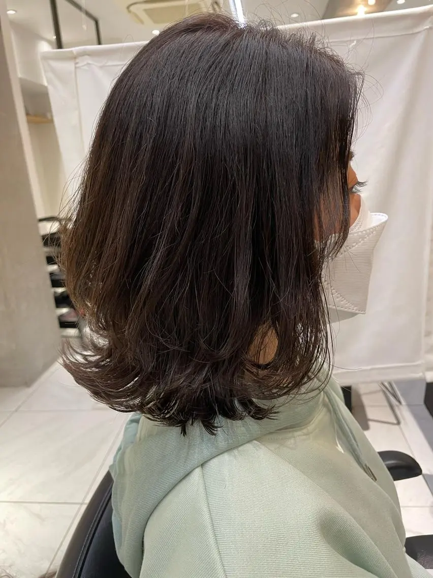 ミディアム カラー カット ヘアカラー トリートメント 🦕小林 大地🦕のヘアスタイル