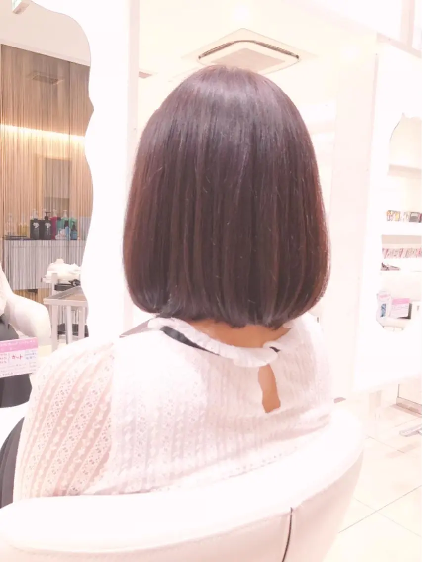 ミディアム カット トリートメント 上田 篤史のヘアスタイル