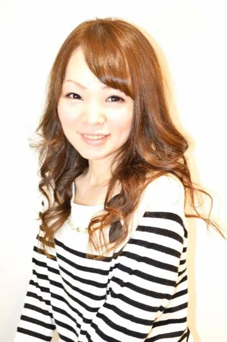 ロング カラー レイヤーカット カット ヘアカラー 佐藤 美紅のヘアスタイル