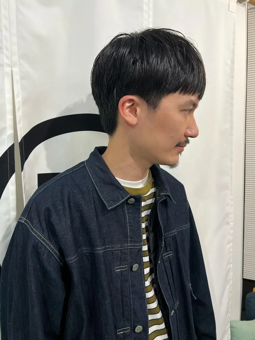 メンズ マッシュ 表参道メンズカット hikariのヘアスタイル