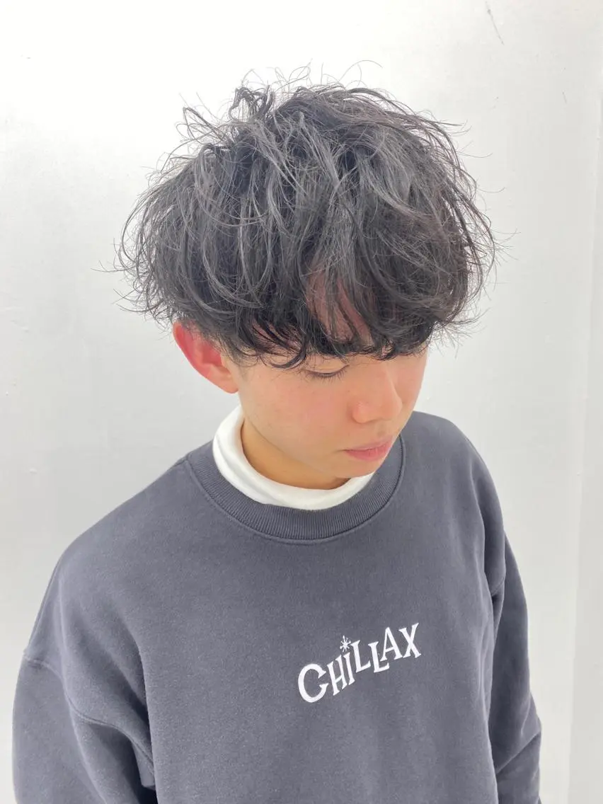 メンズ 柏メンズパーマ特化 蛯谷 晃裕のヘアスタイル