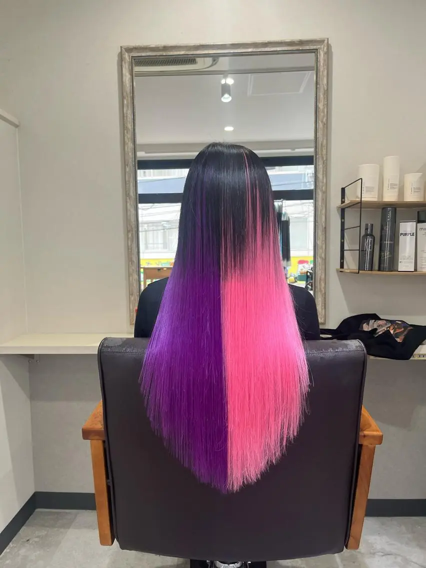 ロング カラー 🐈‍⬛ララモアナ yuri🐈‍⬛のヘアスタイル
