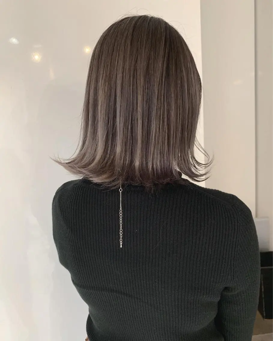 ミディアム カラー ヘアアレンジ 【公式】amble luxe池袋東口🩷のヘアスタイル
