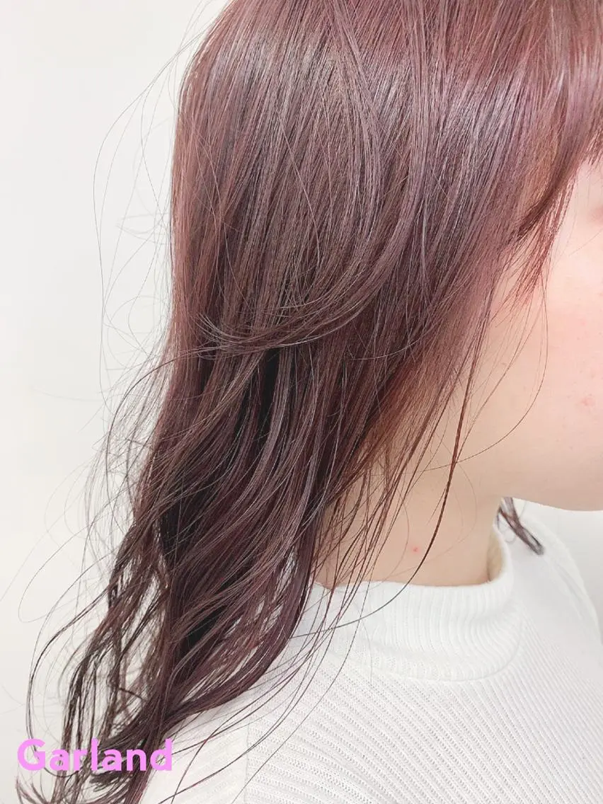 ミディアム カラー ブリーチなし透明感 🍀梅田・増田のヘアスタイル