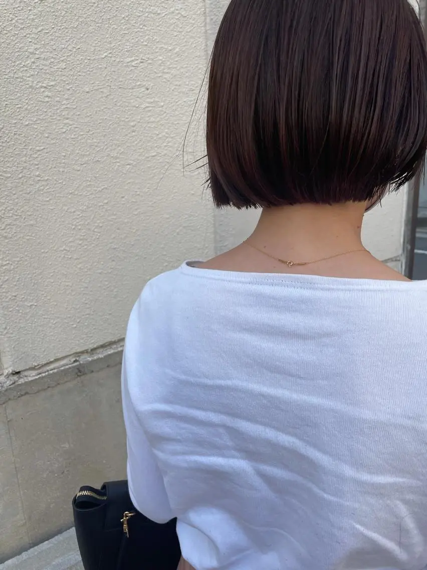ショート カット ヘアカラー トリートメント ayane⭐️ボブ・ ショート・パーマのヘアスタイル