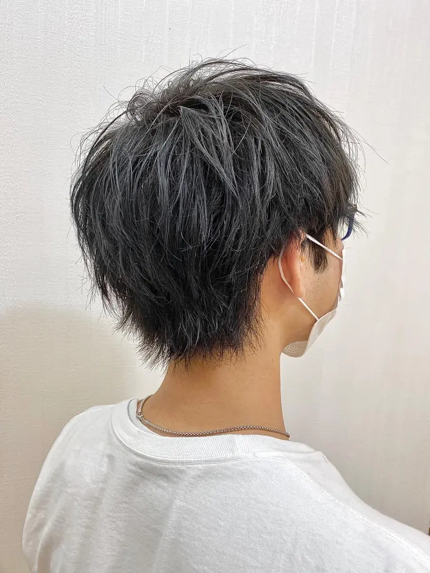 ショート メンズ 原田 涼矢のヘアスタイル