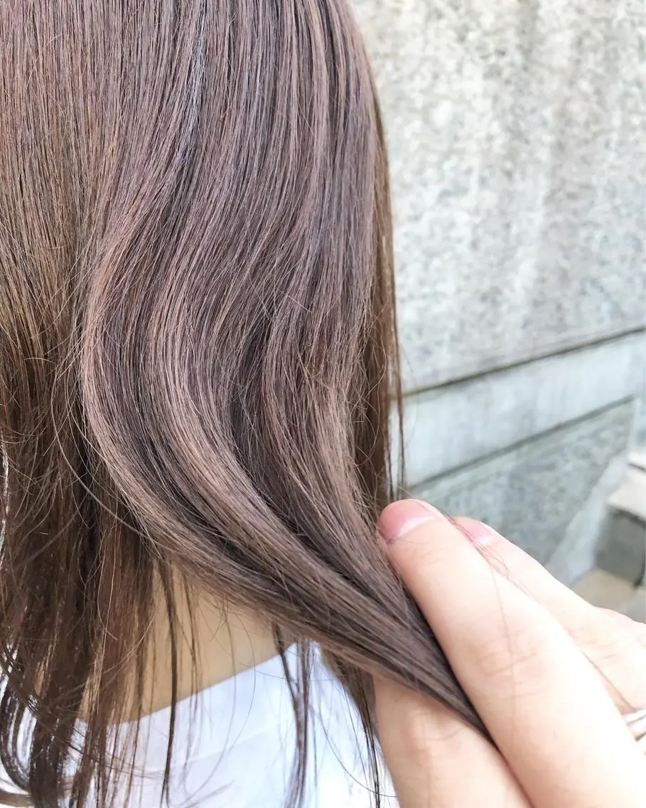 ミディアム カラー ヘアアレンジ ヘアカラー トリートメント メンズ特化✂️栗原 侑也のヘアスタイル