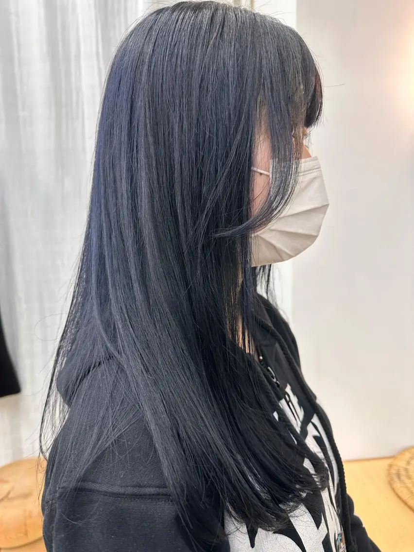 セミロング カラー カット メンズカットパーマ/ ブリーチ高柳将太のヘアスタイル