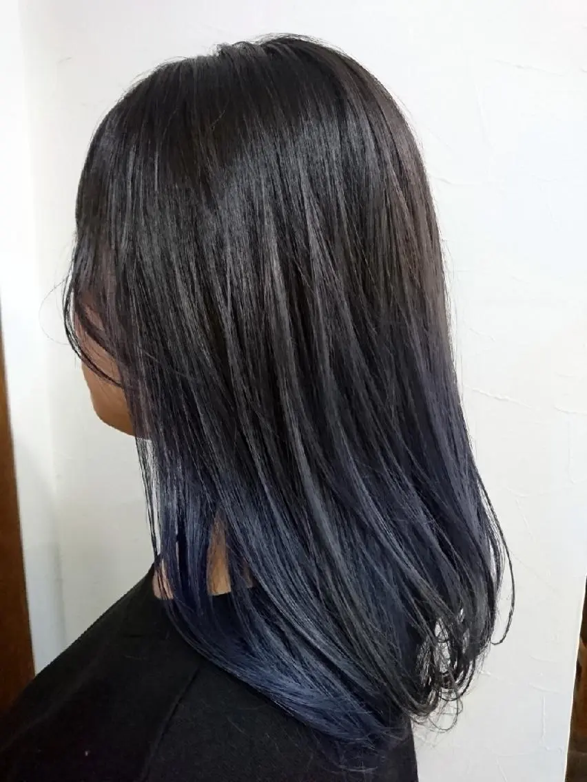 セミロング ヘアアレンジ メンズ カラー パーマ メンズハイライト グラデーションカラー ハイライトカラー ハイライト まとまり💯悩み改善 ★松本尚弥★店長のヘアスタイル