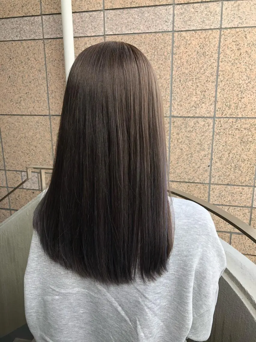 セミロング カラーアンドケアリタ kitamuuuのヘアスタイル