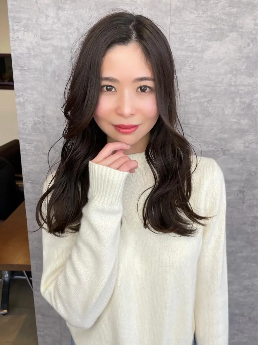 ロング 韓国風ヘア あいう えおのその他イメージ